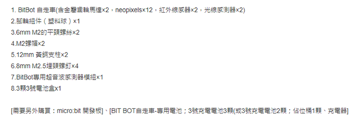BitBot 規格說明