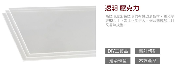 透明壓克力介紹圖